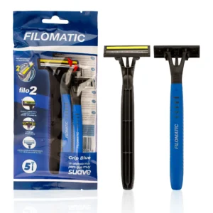 BOLSA 5 MAQUINILLAS FILOMATIC FILO 2 GRIP BLUE